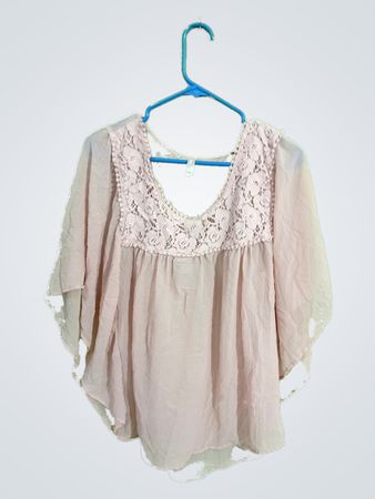 Xhilaration Lace Trim Blouse