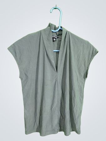 Buffalo David Bitton Gray Sleeveless Top