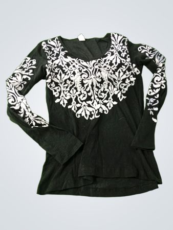 Three Twisted Sisters Black Long Sleeve Shirt