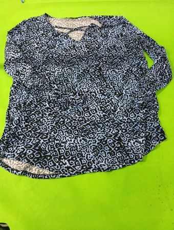 Lily Morgan Leopard Print Top