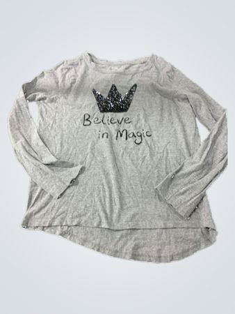 George Grey Long Sleeve Graphic Top