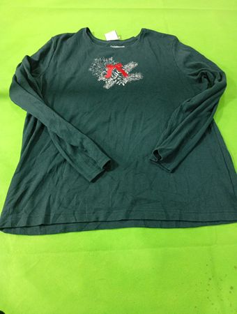 Croft & Barrow Long Sleeve Green Shirt