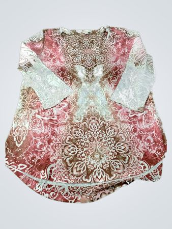 Blouse with Paisley Pattern