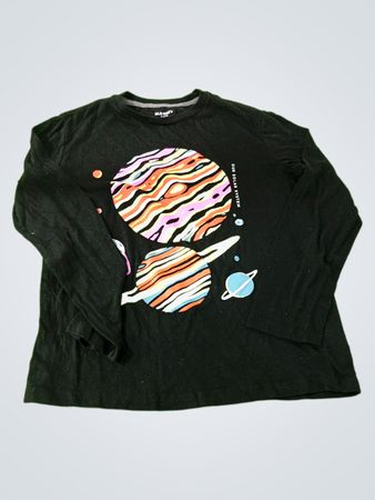 Old Navy Long Sleeve Shirt with Solar System Graphic