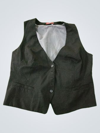 s.Oliver Black Waistcoat