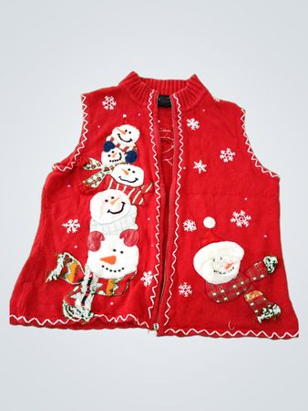 Christmas Snowman Sweater Vest