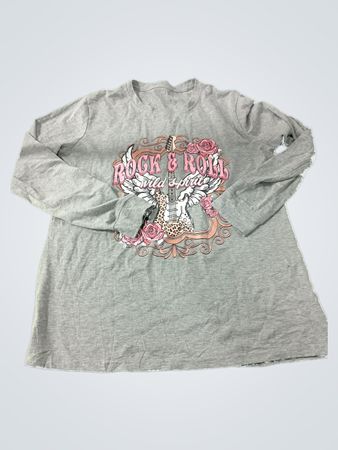 Gray Rock & Roll T-Shirt
