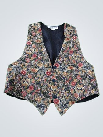 Richard Kristall Floral Vest