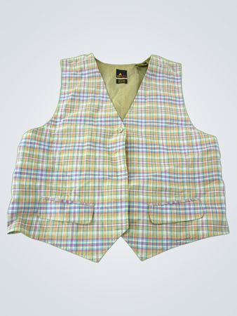 Lizsport Plaid Vest