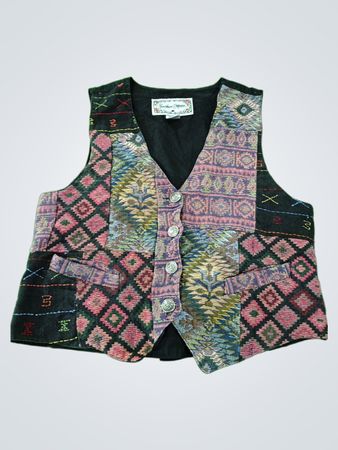 Jonathan Martin Patchwork Vest