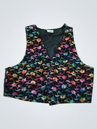 Floral Pattern Vest