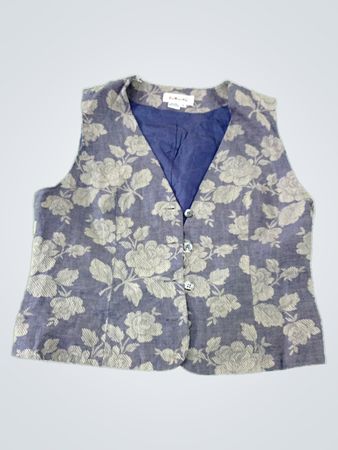 Talbots Floral Waistcoat