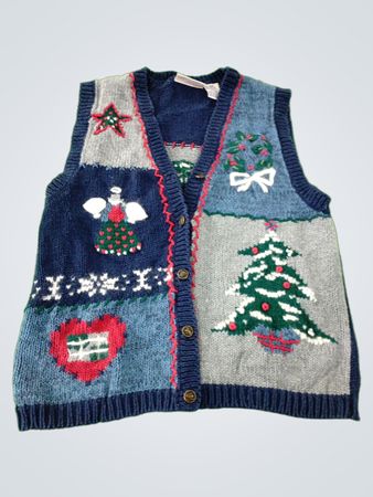 North Crest Christmas Vest