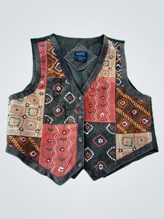 Agapo Leather Vest