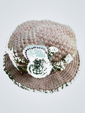 Handmade Pink Knitted Hat