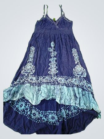 Blue Floral Sundress