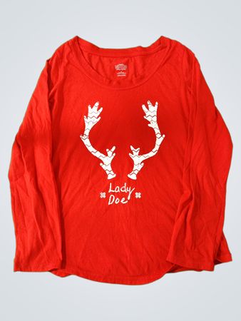 Wondershop Red Long Sleeve Shirt