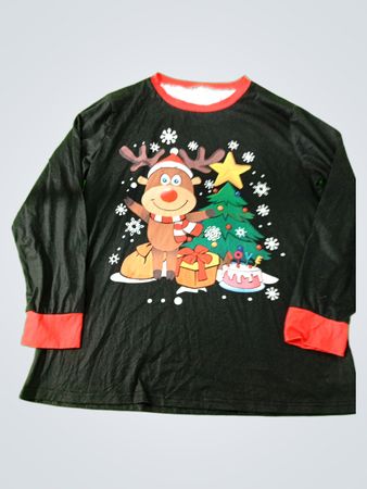 Christmas Reindeer Graphic T-Shirt