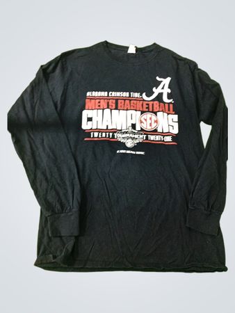 Alabama Crimson Tide Men's Basketball Champions Long Sleeve T-Shirt