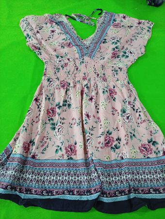 Floral Pink Dress