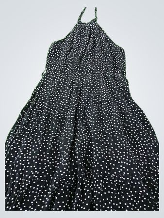 Polka Dot Halter Dress