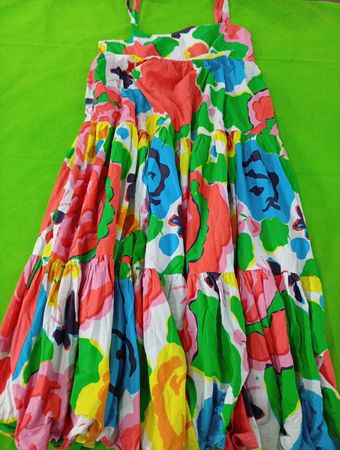 J.Crew Floral Tiered Dress