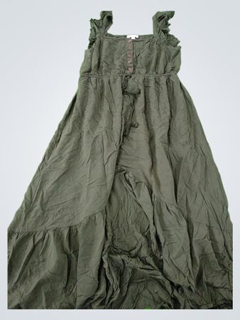 Indigo Rose Green Maxi Dress