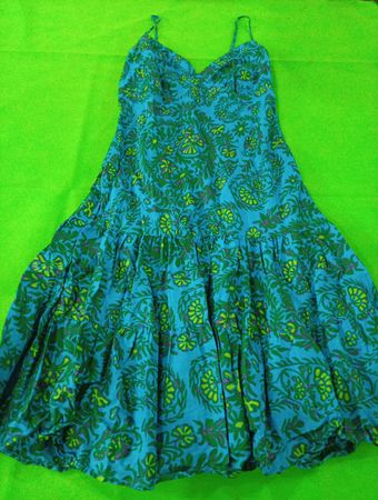 Blue Floral Dress