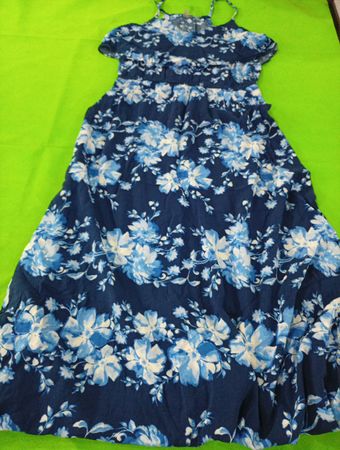 Blue Floral Dress