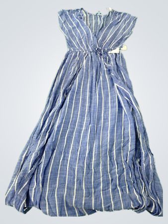 Blue Striped Dress