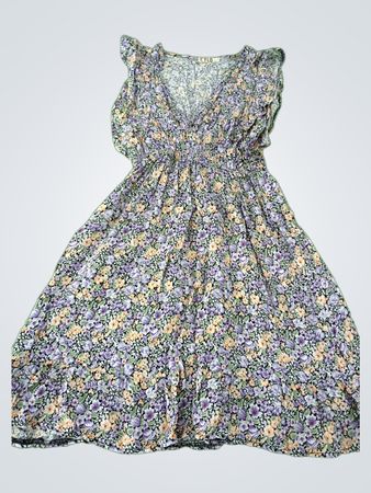 C'FLO Floral Dress