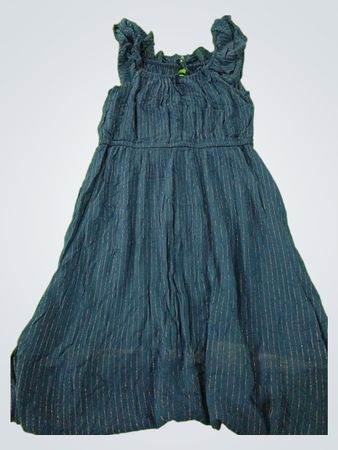 Blue Striped Dress