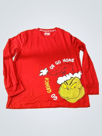 The Grinch Red Long Sleeve Shirt