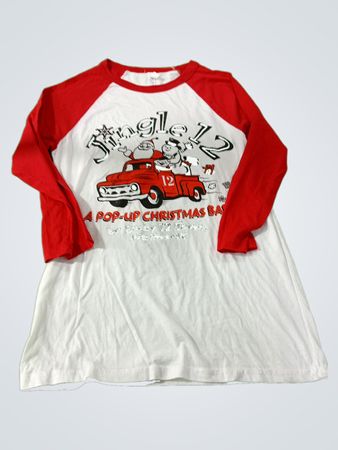 Canvas Jingle 12 Christmas Raglan Shirt