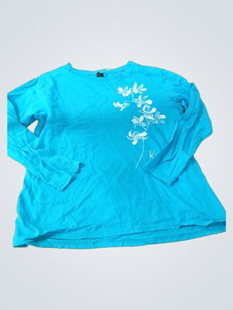 Blue Long-Sleeve Shirt