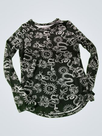 Long Sleeve Graphic Top