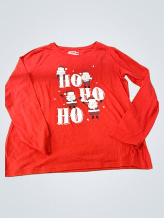Christmas Santa Ho Ho Ho Long Sleeve Shirt