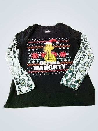 Grinch Define Naughty T-Shirt