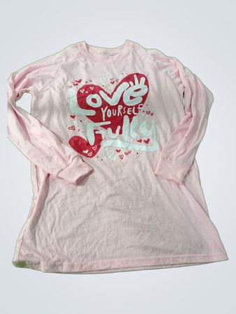 Lilly & Lilly Pink Graphic Long Sleeve Tee