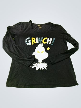Dr. Seuss Grinch Graphic Long Sleeve Tee