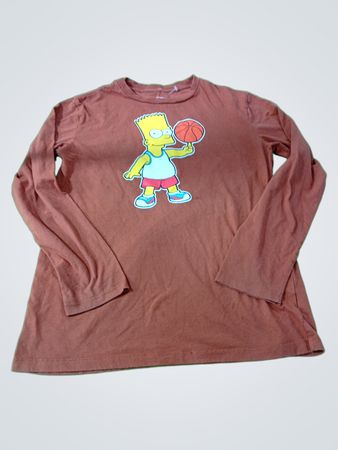 The Simpsons Bart Simpson Long Sleeve Shirt