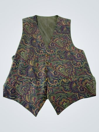 Paisley Pattern Vest