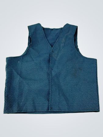 Blue Sleeveless Vest