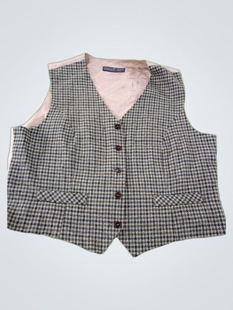 Herman Geist Houndstooth Vest