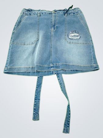 Blue Spice Denim Skirt