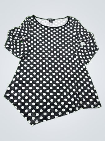 Michael Tyler Polka Dot Blouse