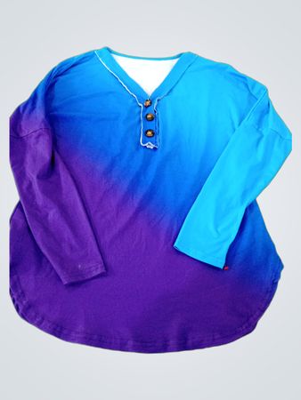 Gradient Blue Purple Shirt