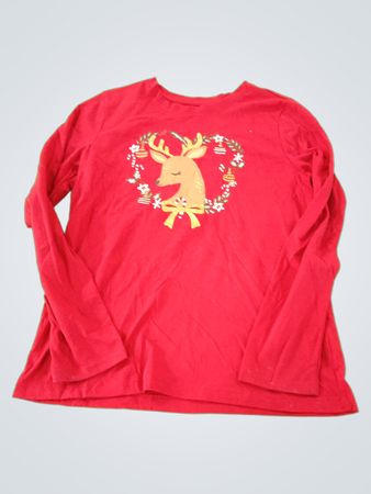 Red Long Sleeve Holiday Shirt