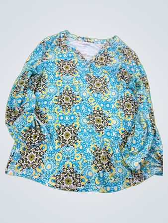 Relativity Long Sleeve Floral Shirt