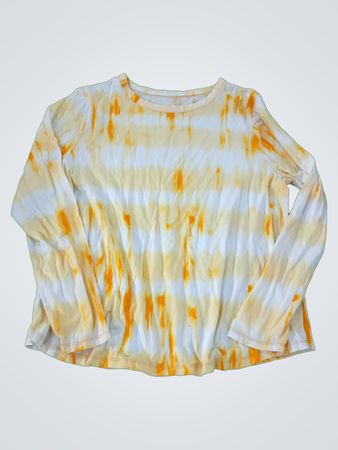 Anybody Cozy Knit Long Sleeve Tie Dye Shirt
